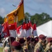 The 82nd Airborne Division pass in review rehearsal