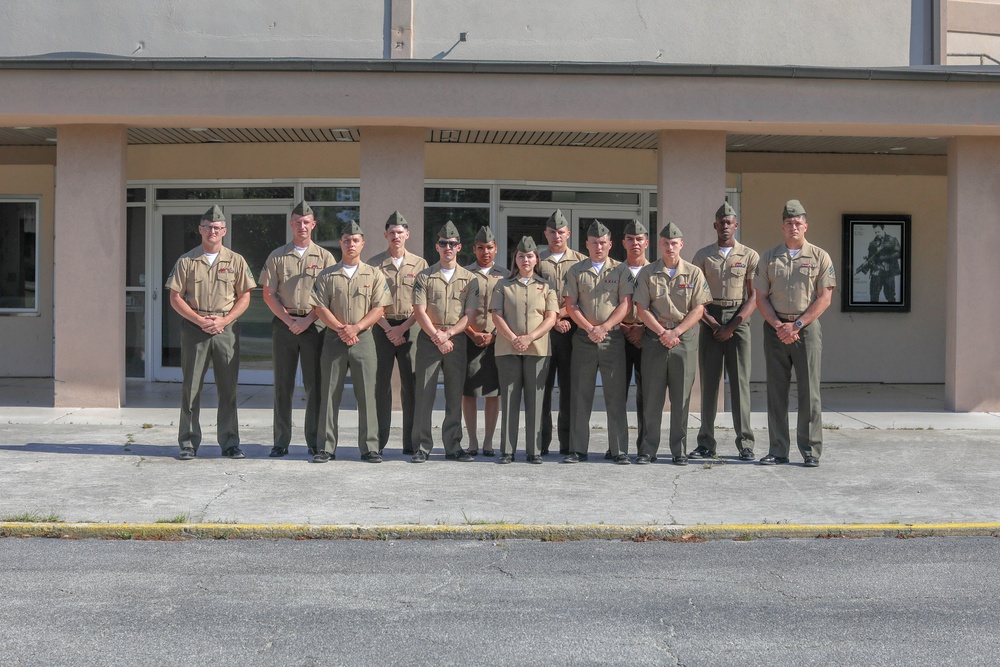 MCAS Beaufort Corporals School Grad 4-25