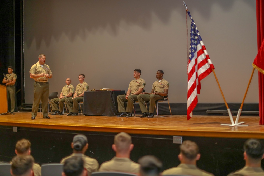 MCAS Beaufort Corporals School Grad 4-25