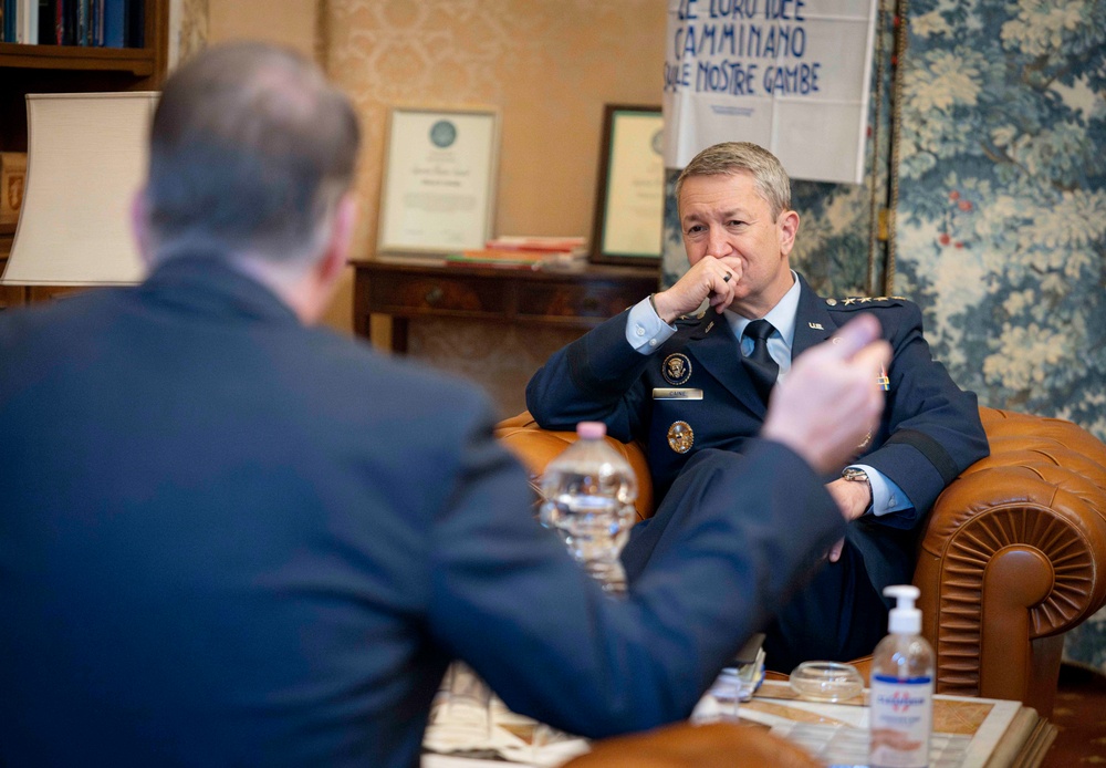 CJCS Meets with Charge d'Affairs
