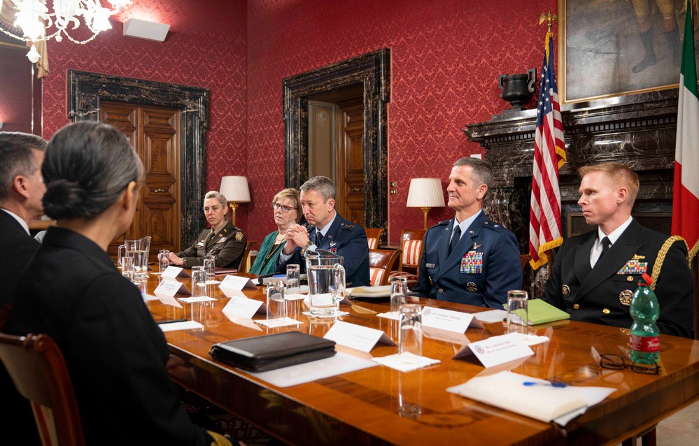 CJCS Meets with Charge d'Affairs