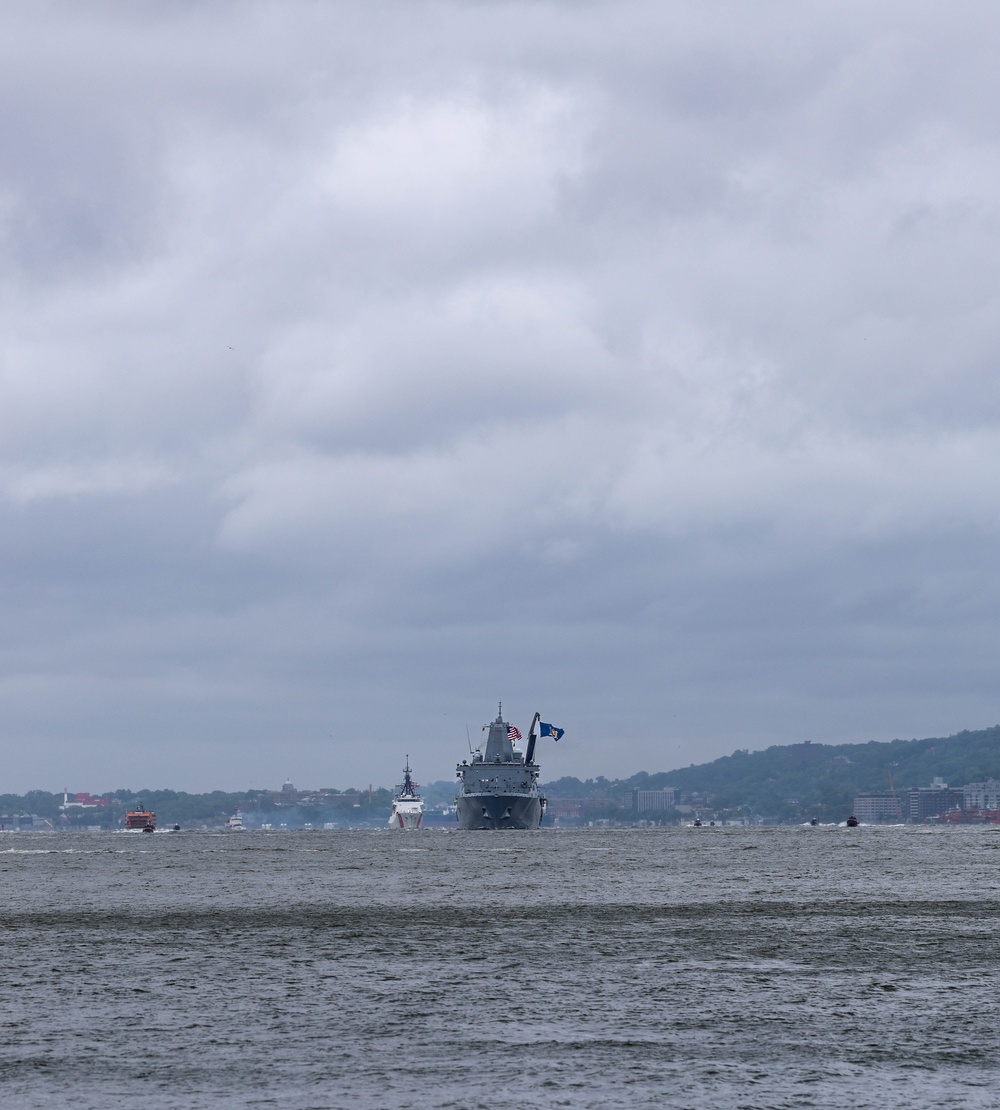 Fleet Week New York 2025 Parade of ships