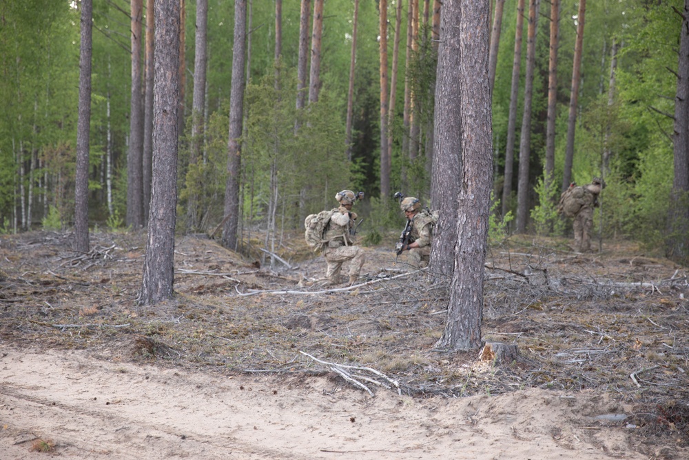 173rd Airborne Brigade, Able Company air assaults during Swift Response 2025