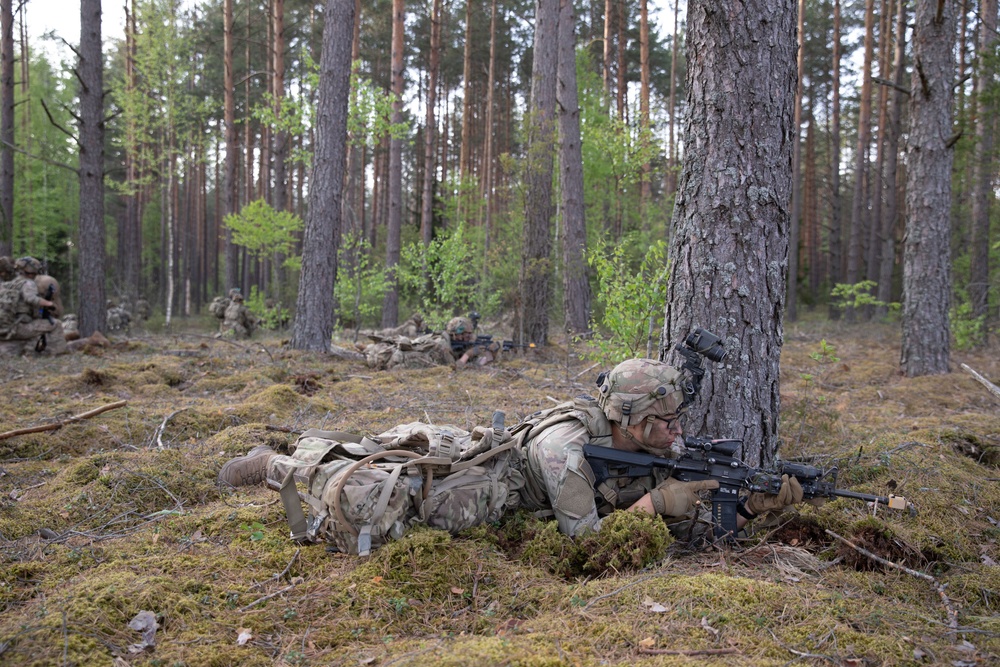 173rd Airborne Brigade, Able Company air assaults during Swift Response 2025