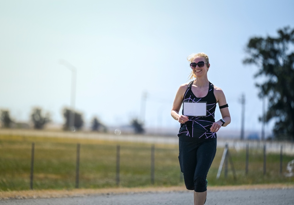 Travis AFB attendees perform ruck march, honor Gold Star families