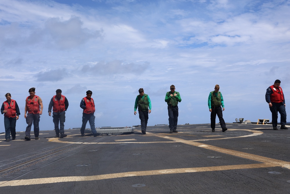 USS Gravely supports southern border operations