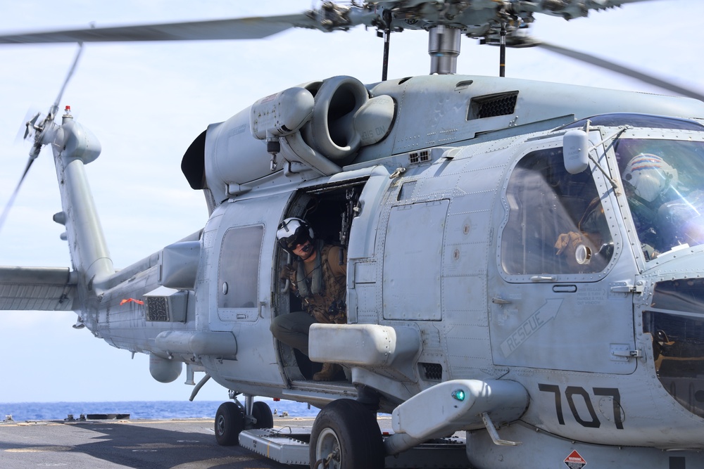 USS Gravely supports southern border operations