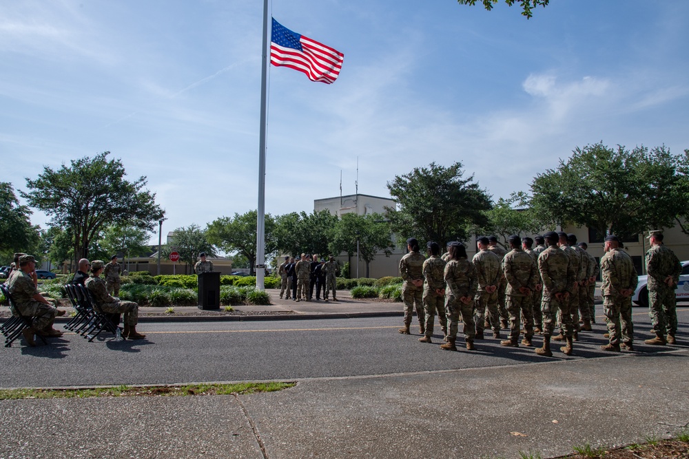 Police Week Retreat Ceremony