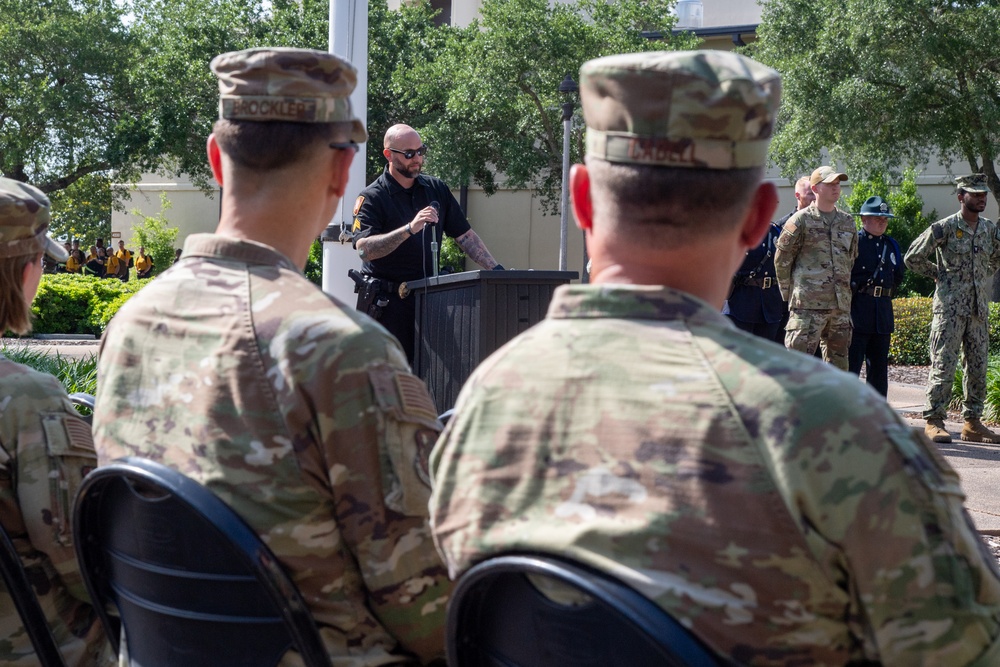 Police Week Retreat Ceremony