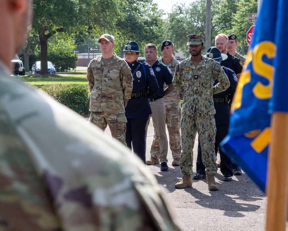 Police Week Retreat Ceremony