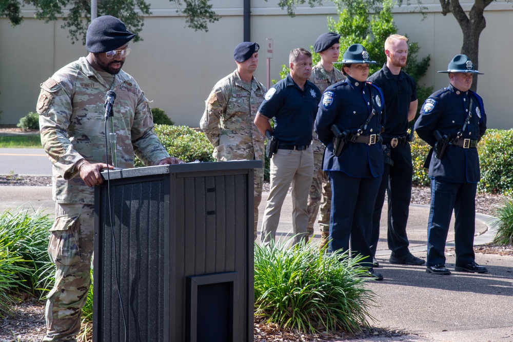 Police Week Retreat Ceremony