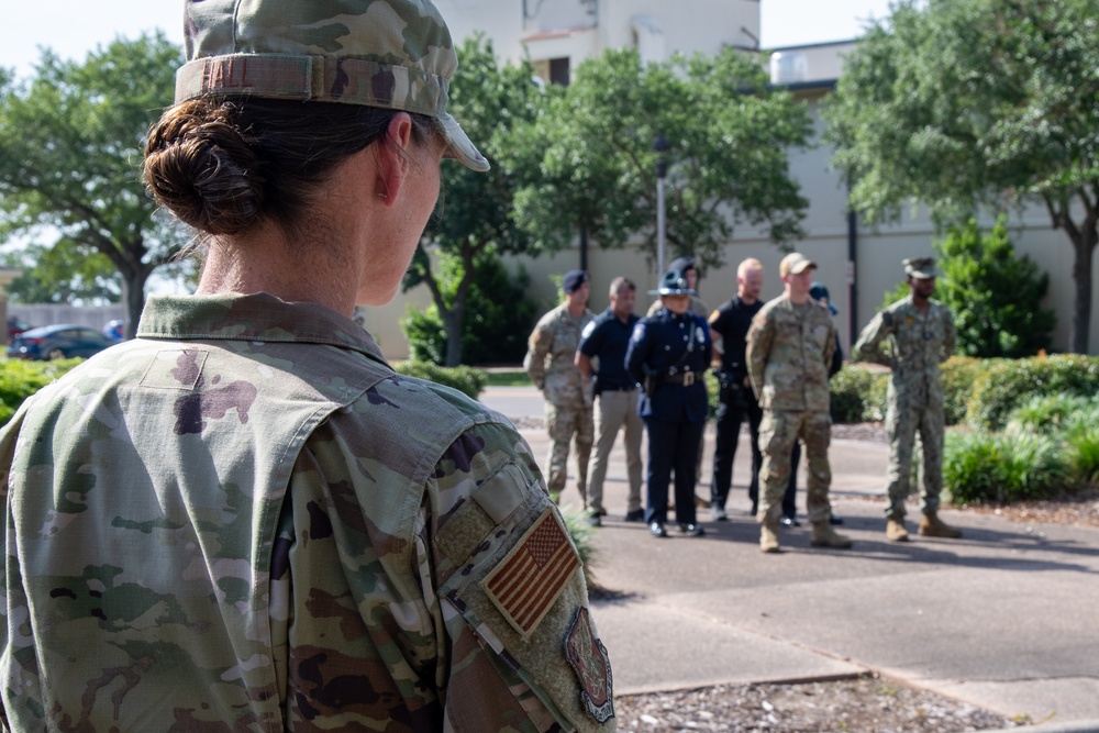 Police Week Retreat Ceremony