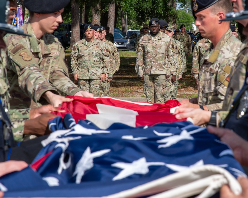 Police Week Retreat Ceremony