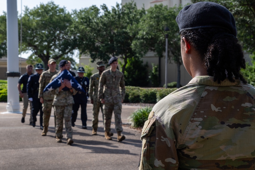 Police Week Retreat Ceremony