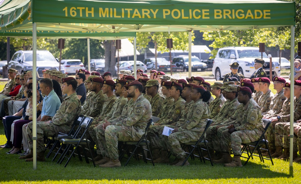 16th Military Police Brigade Remembrance Ceremony