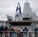 FWNY25: Parade of Ships arrives for Fleet Week New York