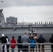 FWNY25: Parade of Ships arrives for Fleet Week New York