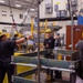 USS Ronald Reagan (CVN 76) conducts daily shipboard maintenance operations