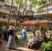 U.S. Pacific Fleet Band &quot;Big Wave&quot; Brass Band performs at International Marketplace, Honolulu