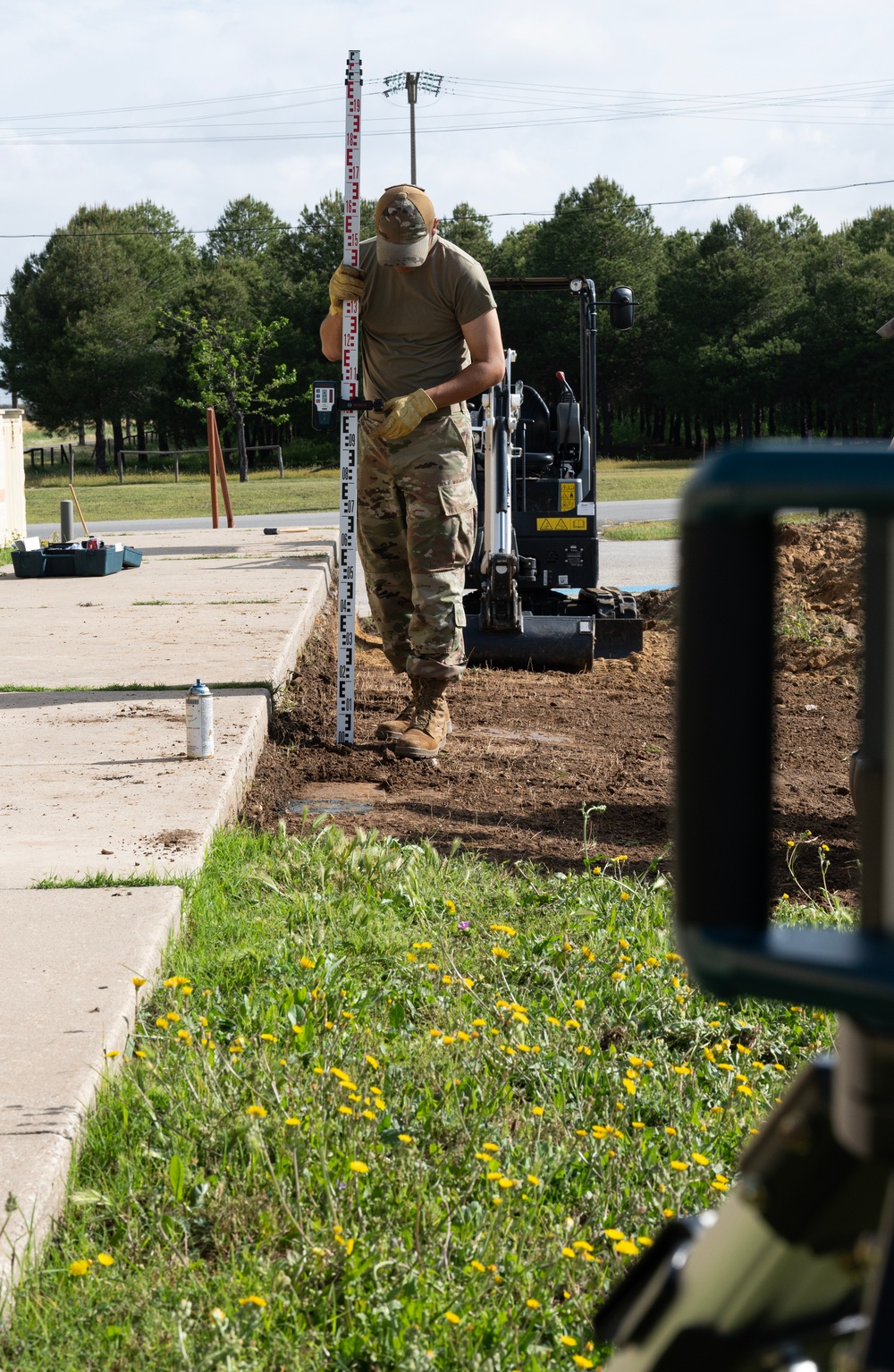 446th CES works projects at Moron Air Base