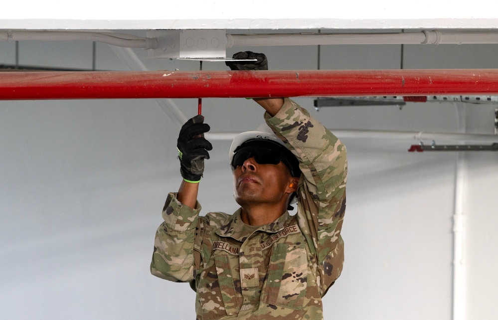 446th CES works projects at Moron Air Base