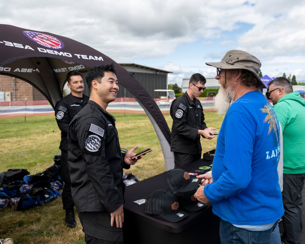 F-35A Demonstration Team at Hillsboro