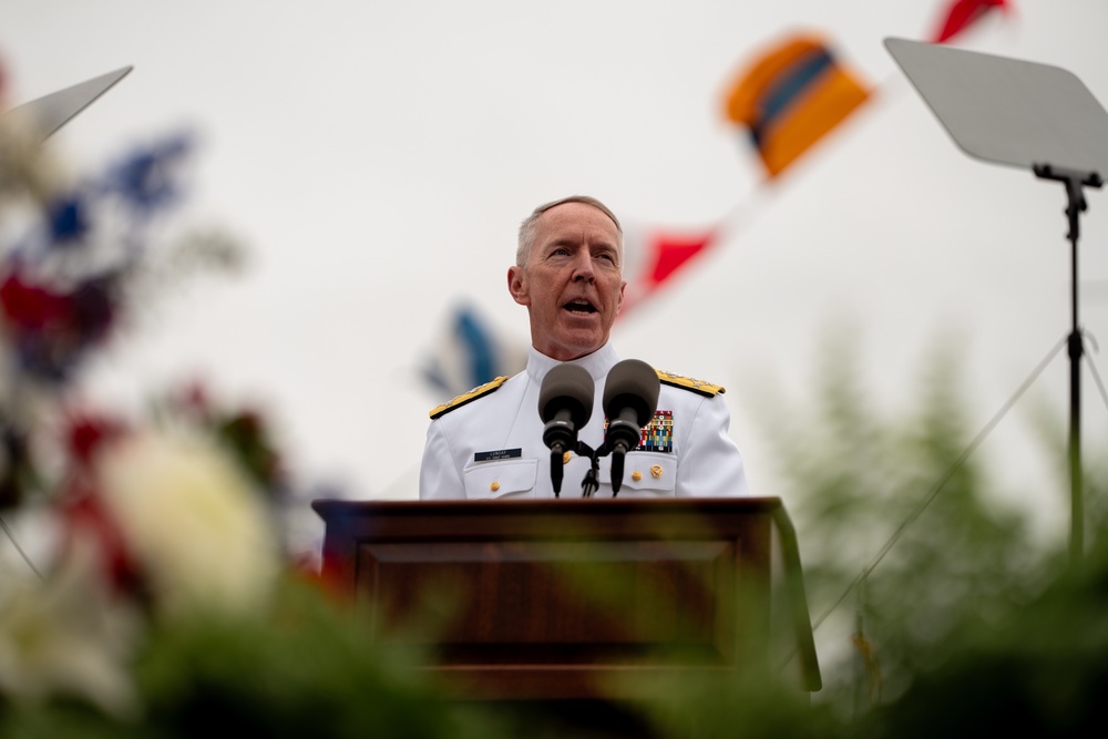 U.S. Coast Guard Academy Commencement Exercises 2025
