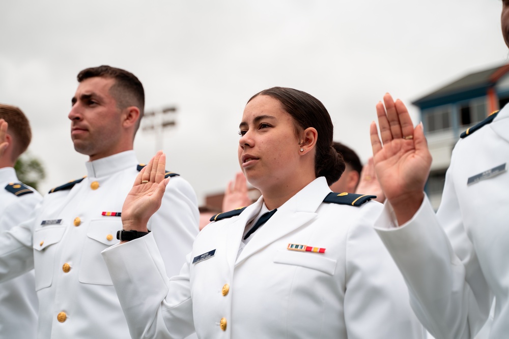 U.S. Coast Guard Academy Commencement Exercises 2025