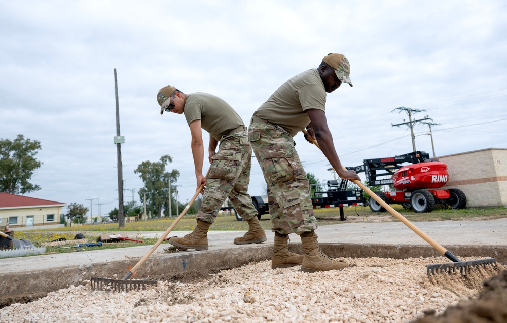 446th CES works projects at Moron Air Base
