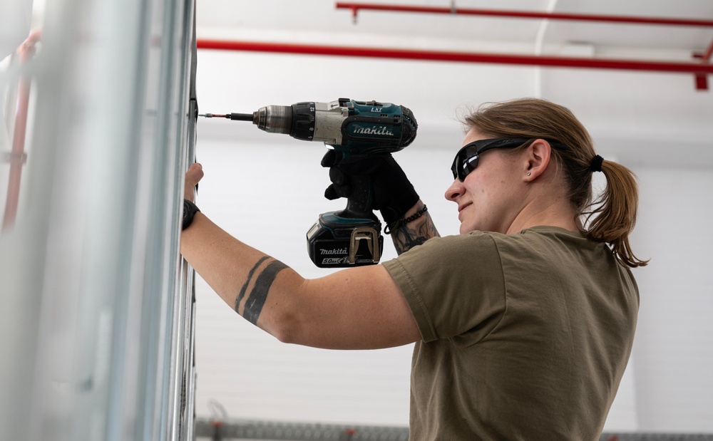 446th CES works projects at Moron Air Base