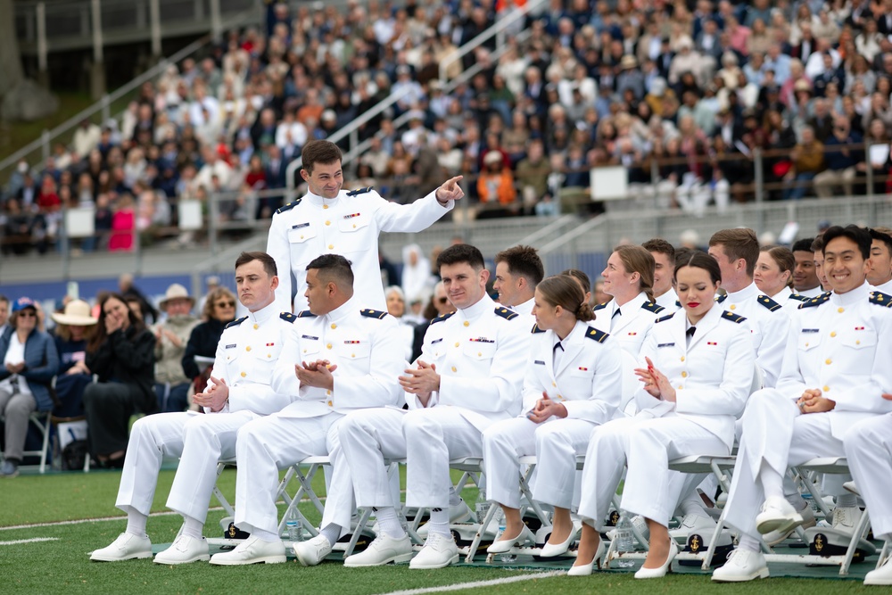 U.S. Coast Guard Academy Commencement Exercises 2025