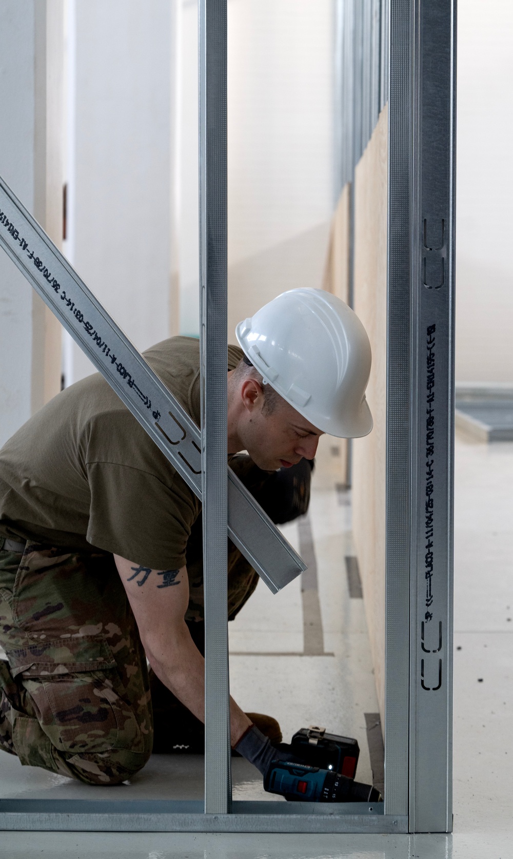 446th CES works projects at Moron Air Base