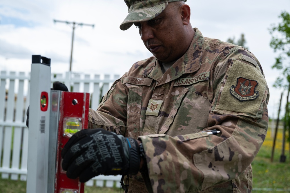 446th CES works projects at Moron Air Base