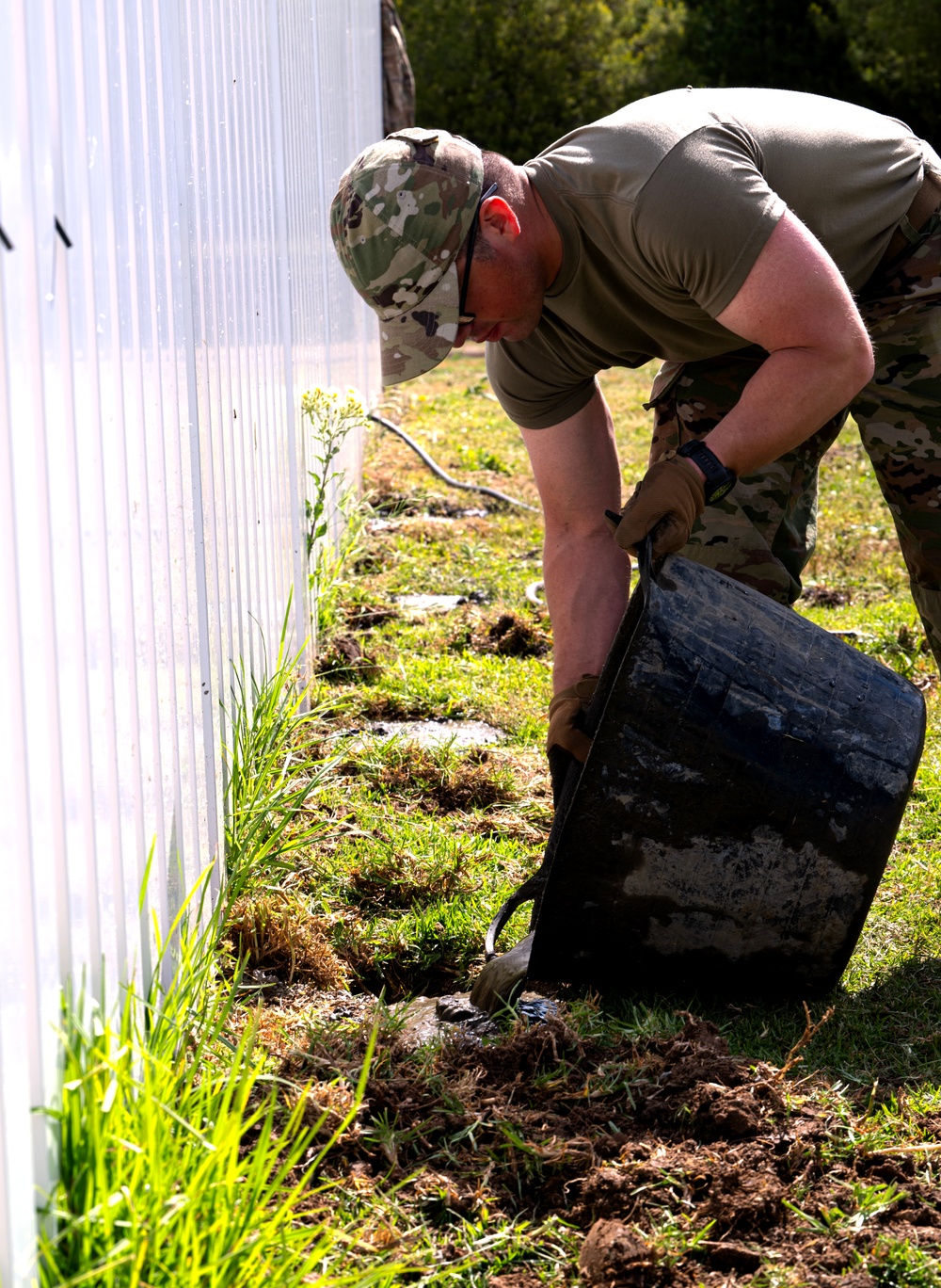 446th CES works projects at Moron Air Base