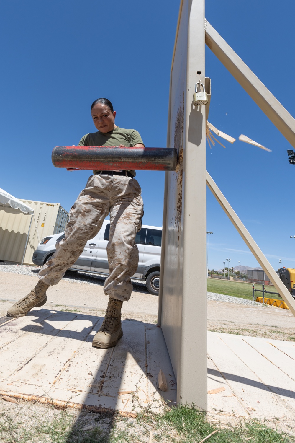 Air Control Training Squadron completes obstacle course