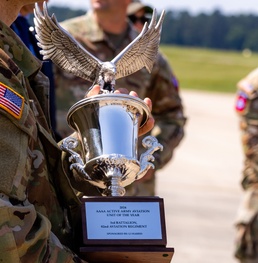 82nd CAB receives Army aviation association active unit of the year award