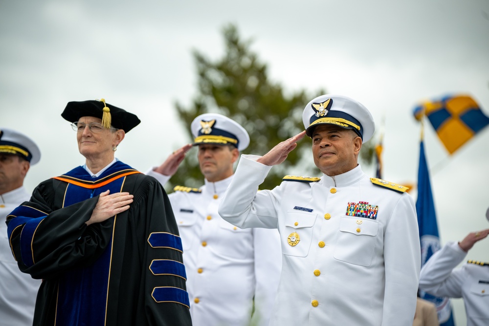 U.S. Coast Guard Academy Commencement Exercises 2025