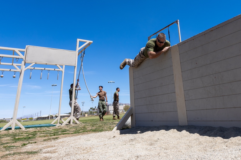 Air Control Training Squadron completes obstacle course