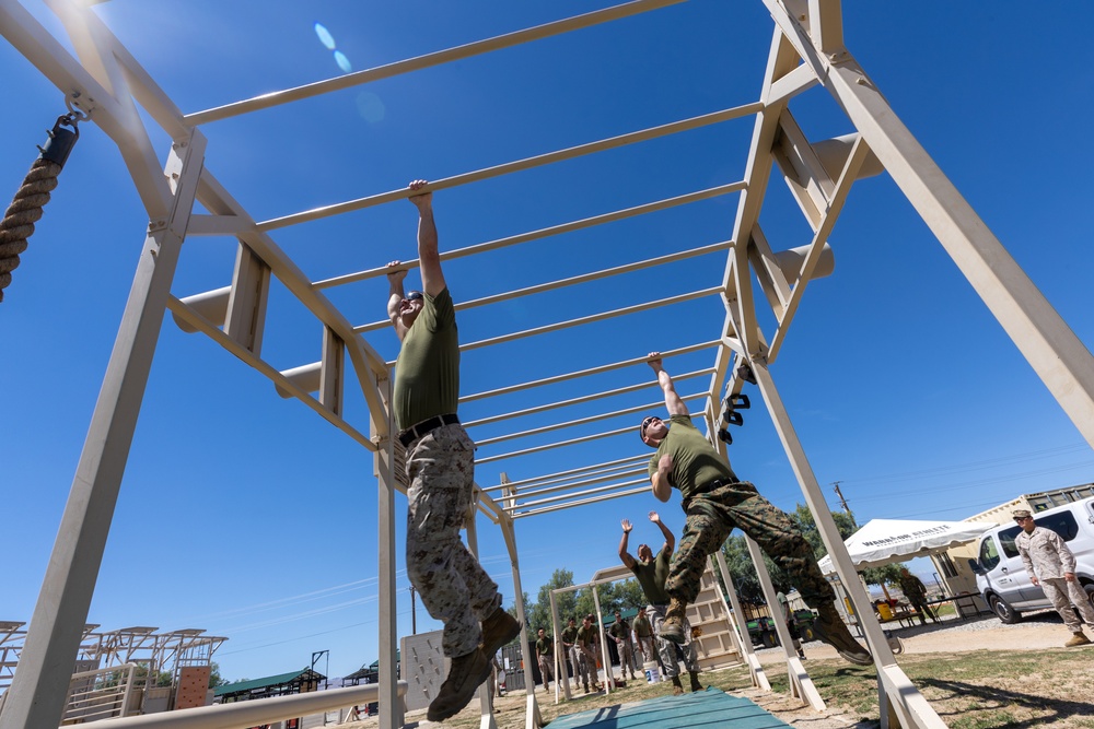 Air Control Training Squadron completes obstacle course