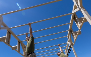 Air Control Training Squadron completes obstacle course