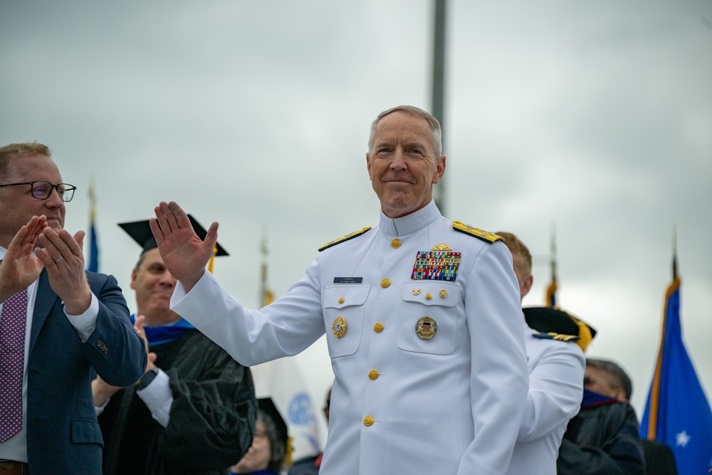 U.S. Coast Guard Academy Commencement Exercises 2025