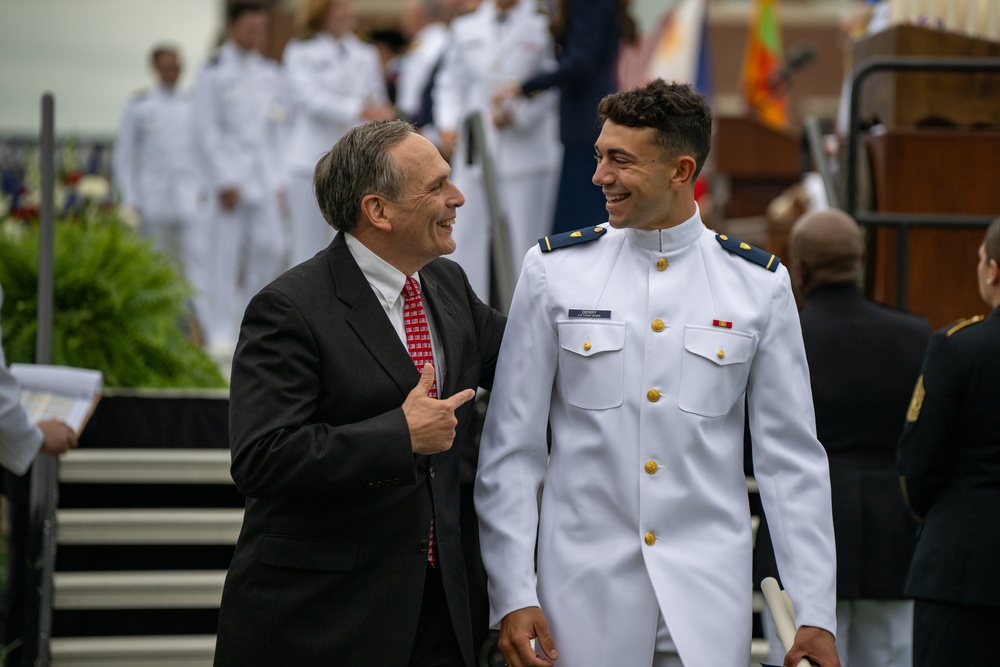 U.S. Coast Guard Academy Commencement Exercises 2025