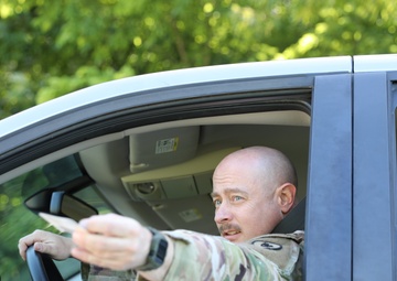 301st HHD finishes their annual training with training on hasty checkpoints
