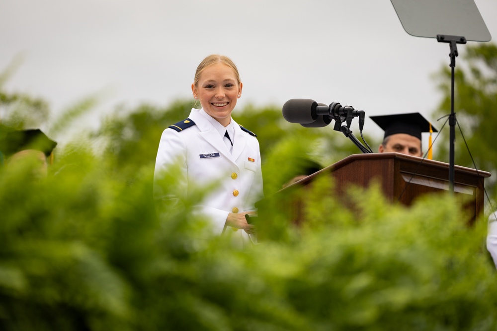 U.S. Coast Guard Academy Commencement Exercises 2025