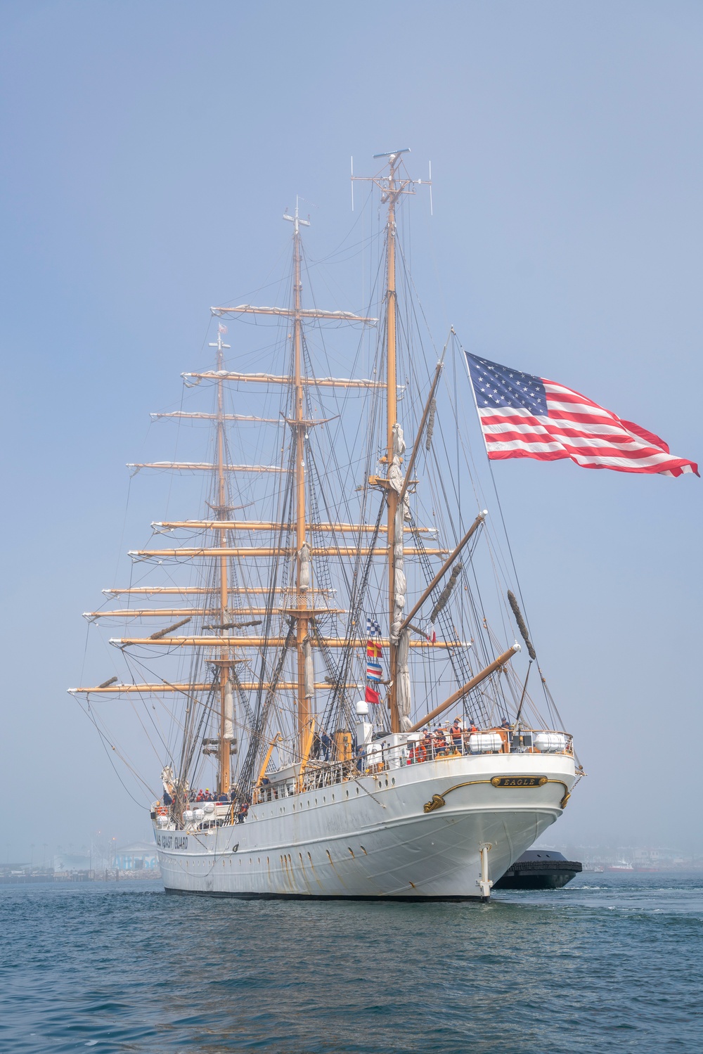 USCGC Eagle arrives in Los Angeles for LA Fleet Week