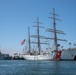 USCGC Eagle arrives in Los Angeles for LA Fleet Week
