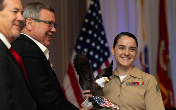 Blount Island Marine Earns Clay County Military Excellence Award