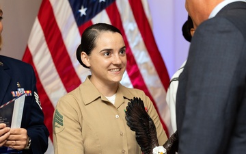 Blount Island Marine Earns Clay County Military Excellence Award