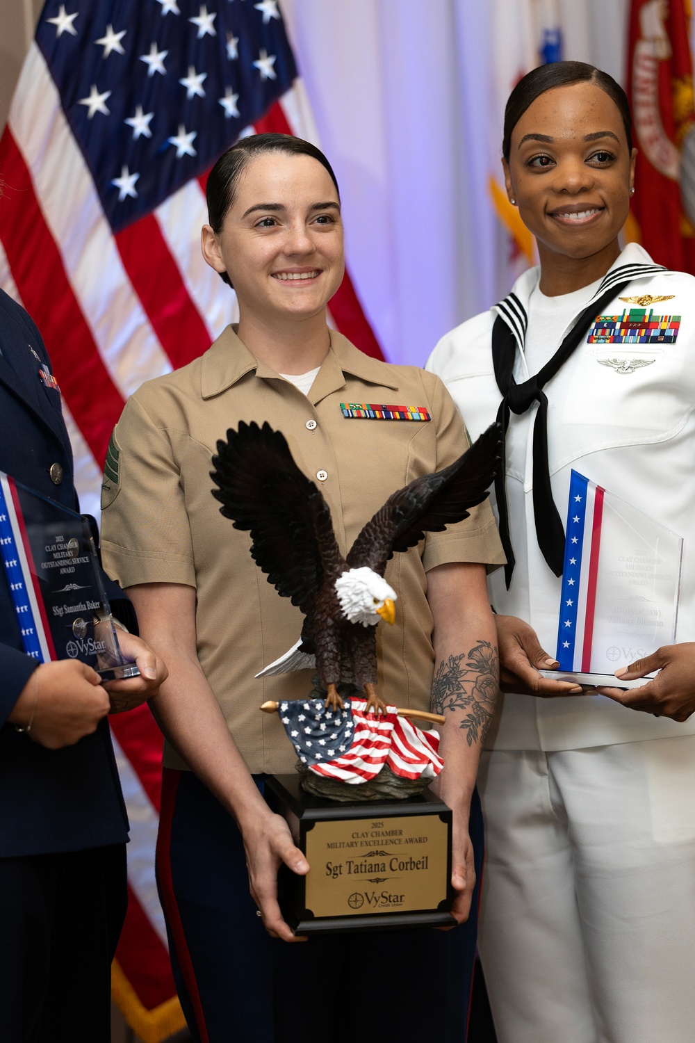 Blount Island Marine Earns Clay County Military Excellence Award