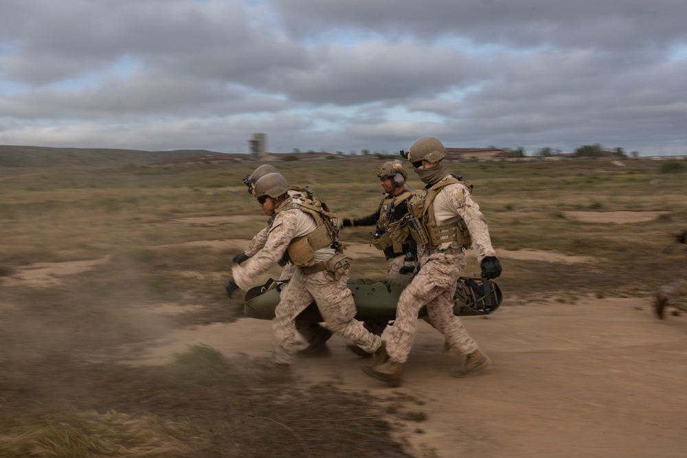 V31 Marines execute EOTG TRAP course
